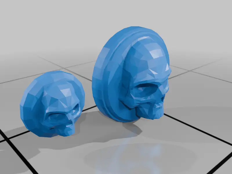 gothic icons and birds — modelo 3D