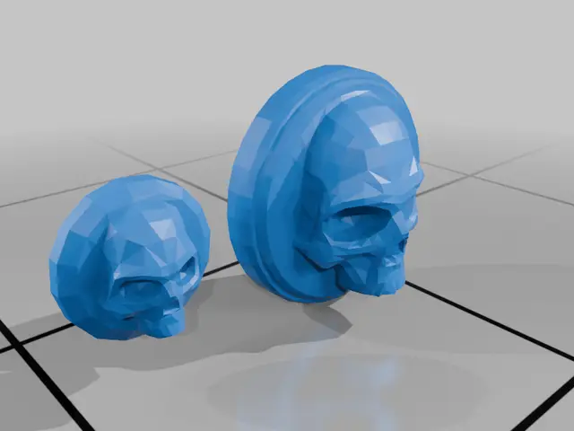 gothic icons and birds — modelo 3D