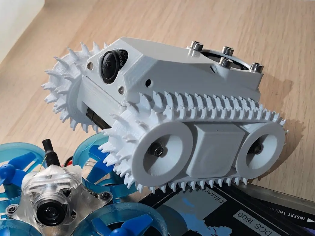 Tiny FPV Tank - New Version — modelo 3D