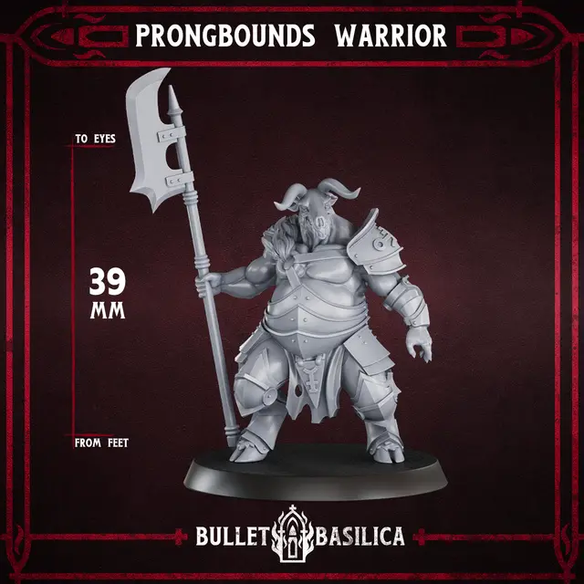 Prongbounds Warrior (Promo Model) — modelo 3D