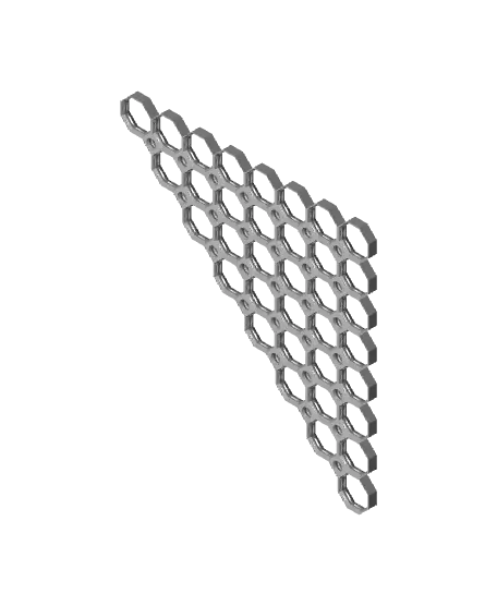 8x8 Multiboard Tile Bracket — modelo 3D