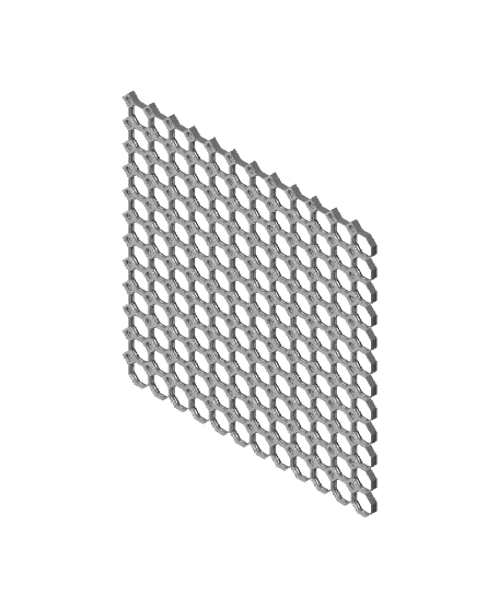 12x12 MU - Center Grid Interfitted - MultiBoard Octagon Plate — modelo 3D