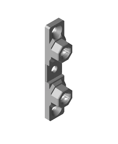 6.25 mm - Quad Bolt-Lock - ScrewOn Mount — modelo 3D