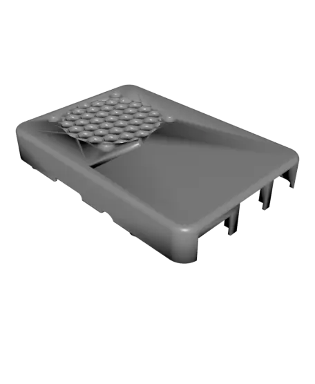 Raspberry Pi 3B+ case (screwless) — modelo 3D