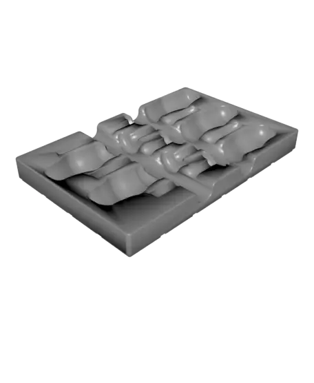 Gridfinity Wera Screwdriver Holder — modelo 3D
