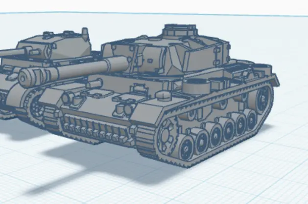 PANZER 3 WAFFENTRAGER — modelo 3D