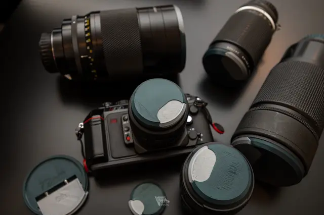 Single Press Lens Cap — modelo 3D