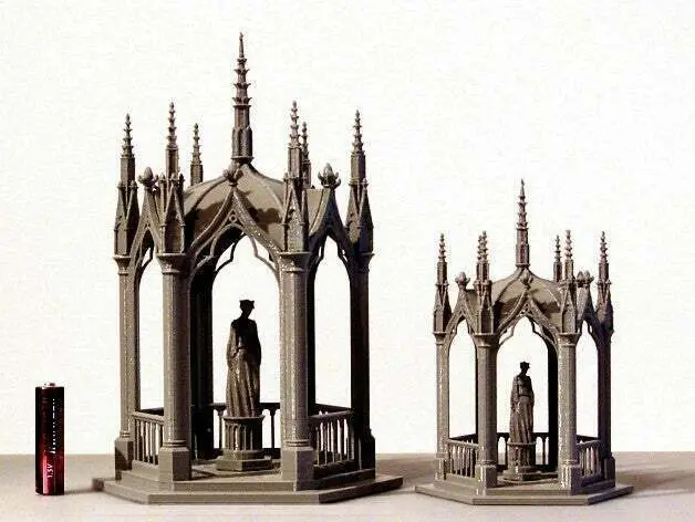 A Gothick Folly — modelo 3D