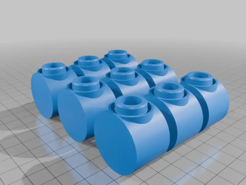 Chair Feet for Metal Tube Legs — modelo 3D