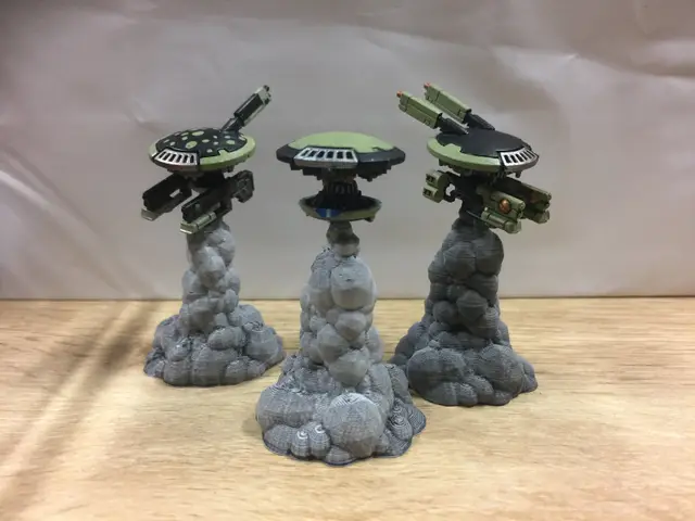 Warhammer Flight Stand (32mm) — modelo 3D