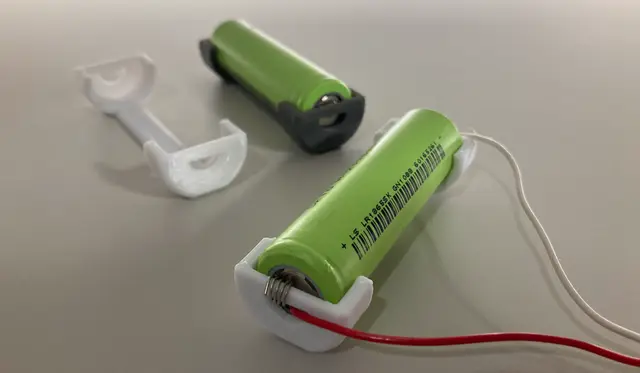 18650 minimal holder — modelo 3D