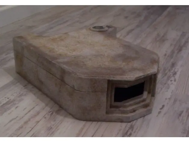 Bunker WW2 — modelo 3D