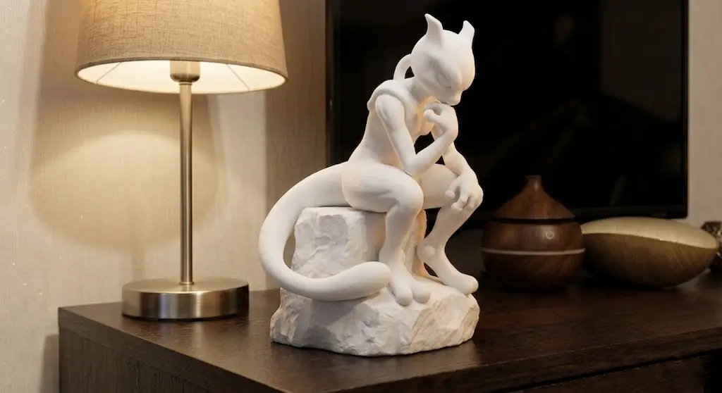 Mewtwo: "The Thinker" – Detailed — modelo 3D