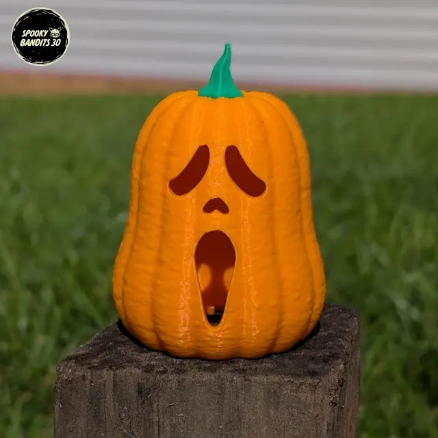 Scream Pumpkin (FREE) — modelo 3D