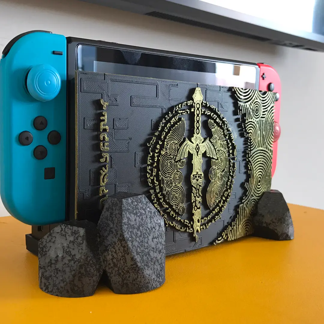Switch Dock Cover - Zelda Tears of the Kingdom — modelo 3D