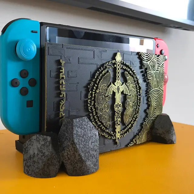 Switch Dock Cover - Zelda Tears of the Kingdom — modelo 3D
