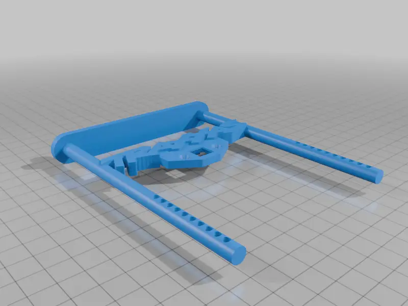 Traxxas T-MAXX SUV Body Post with EZ-Start Mount — modelo 3D
