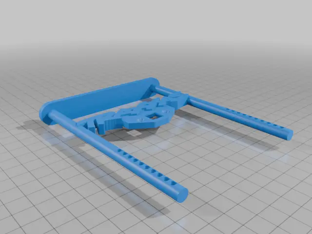 Traxxas T-MAXX SUV Body Post with EZ-Start Mount — modelo 3D