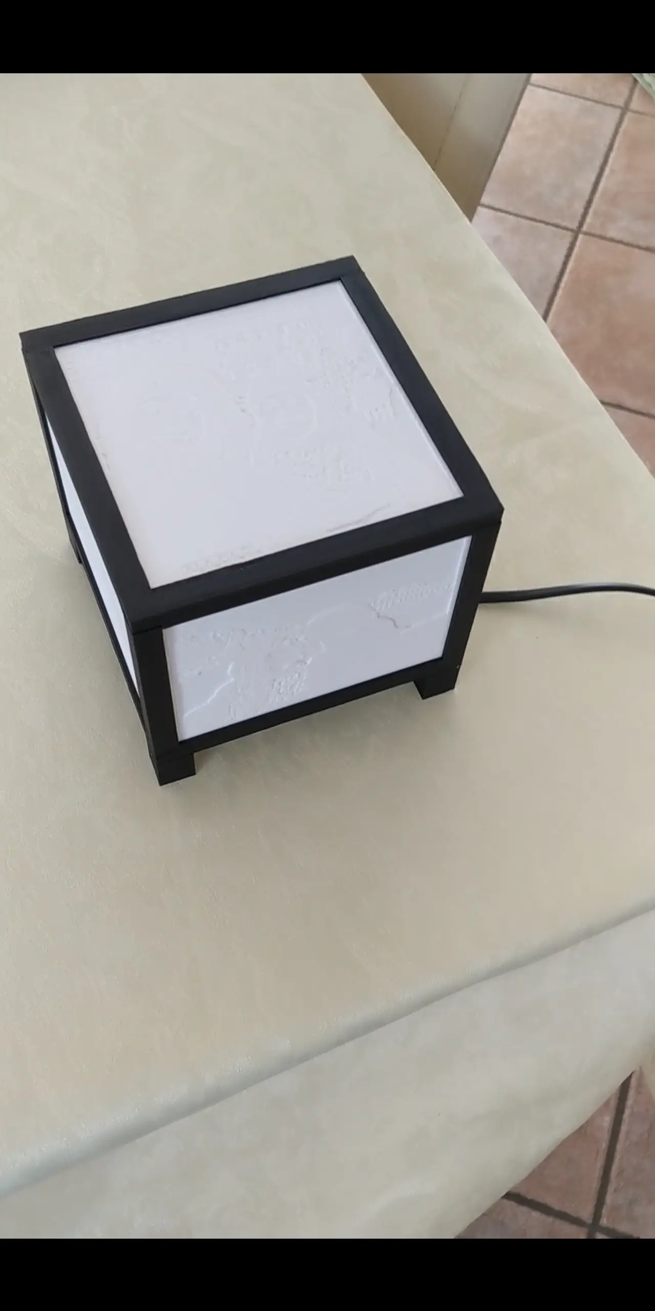 Lithophane lighting box — modelo 3D