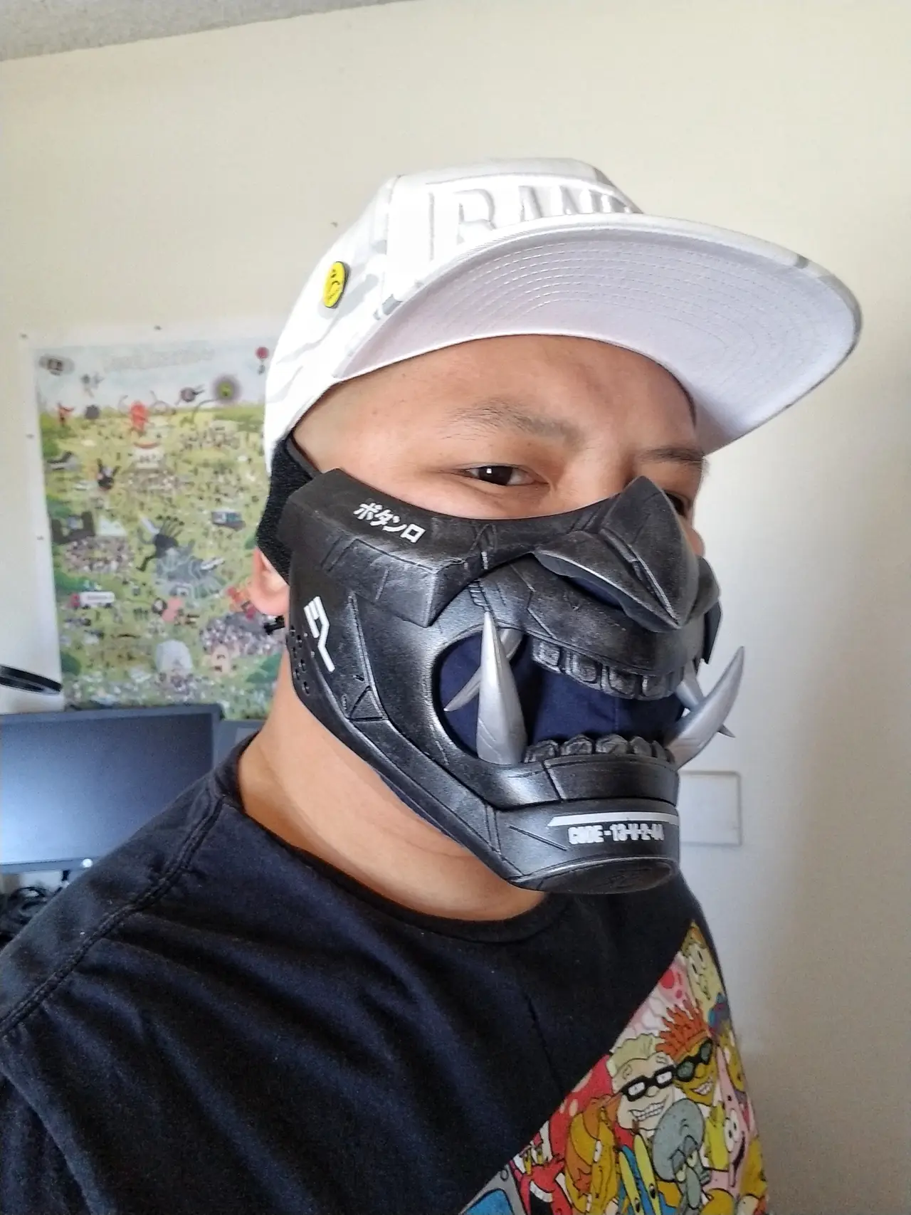 Oni Cyber Punk Mask — modelo 3D