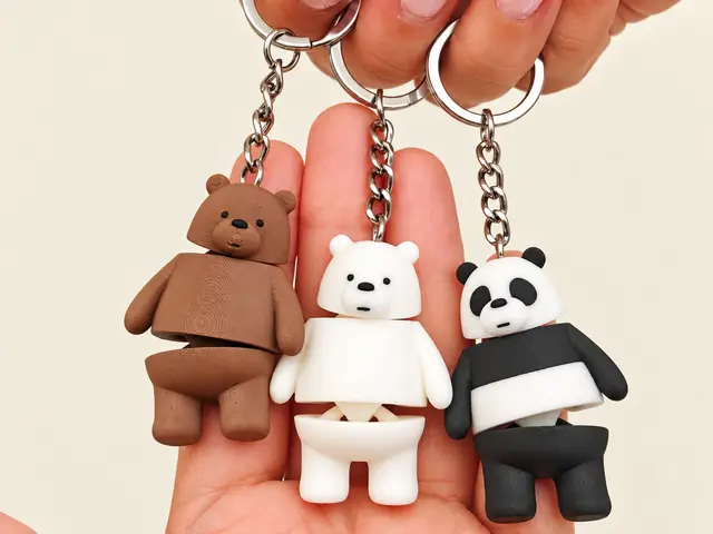 We Bare Bears - Ice Bear Mini Flexi #183 — modelo 3D