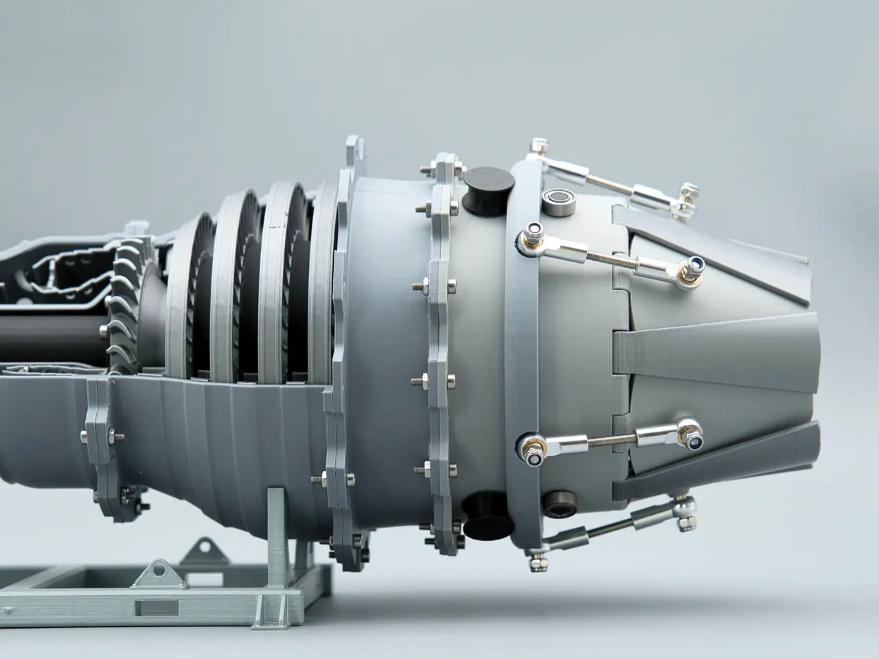 Afterburner & Variable Nozzle — modelo 3D