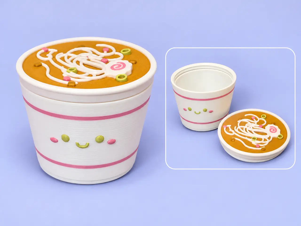Cup of Noodles Buddy Twist-Top Container — modelo 3D