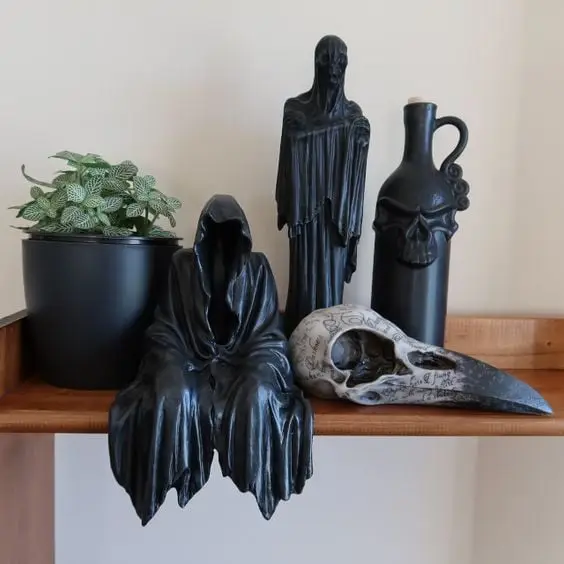 A STATUE OF A SITTING GHOST — modelo 3D