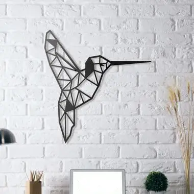Colibri Humming Bird Wall Sculpture 2D — modelo 3D
