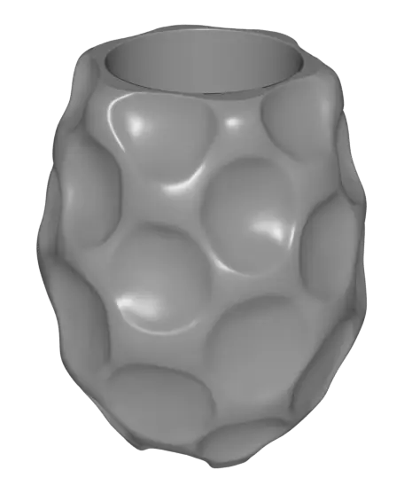 Honeycomb Vase for Home Decor — modelo 3D