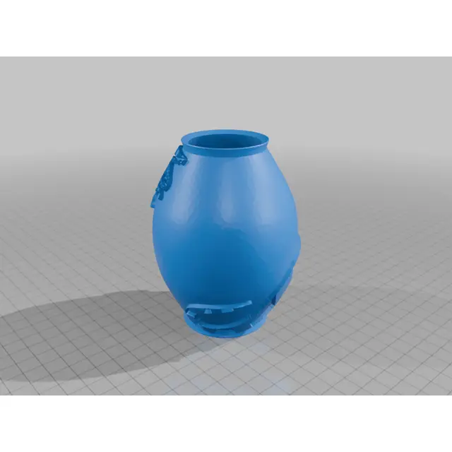 Vase Bettlejuice Snake — modelo 3D