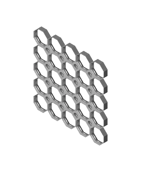 5x5 Multiboard Corner Legacy Tile — modelo 3D