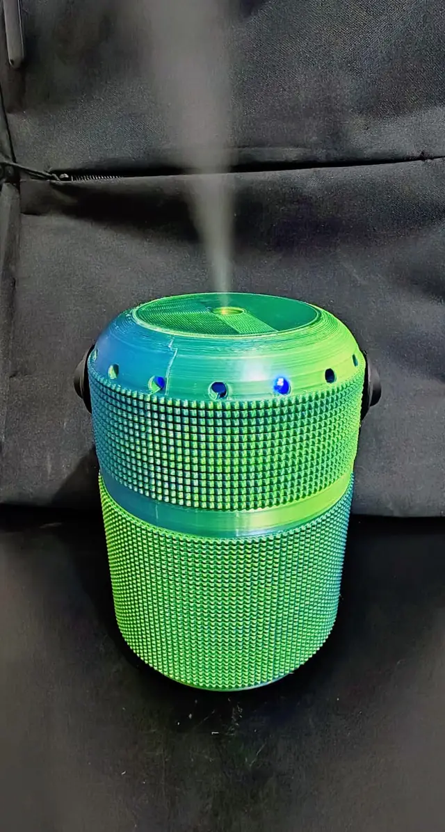 humidificador con luz — modelo 3D