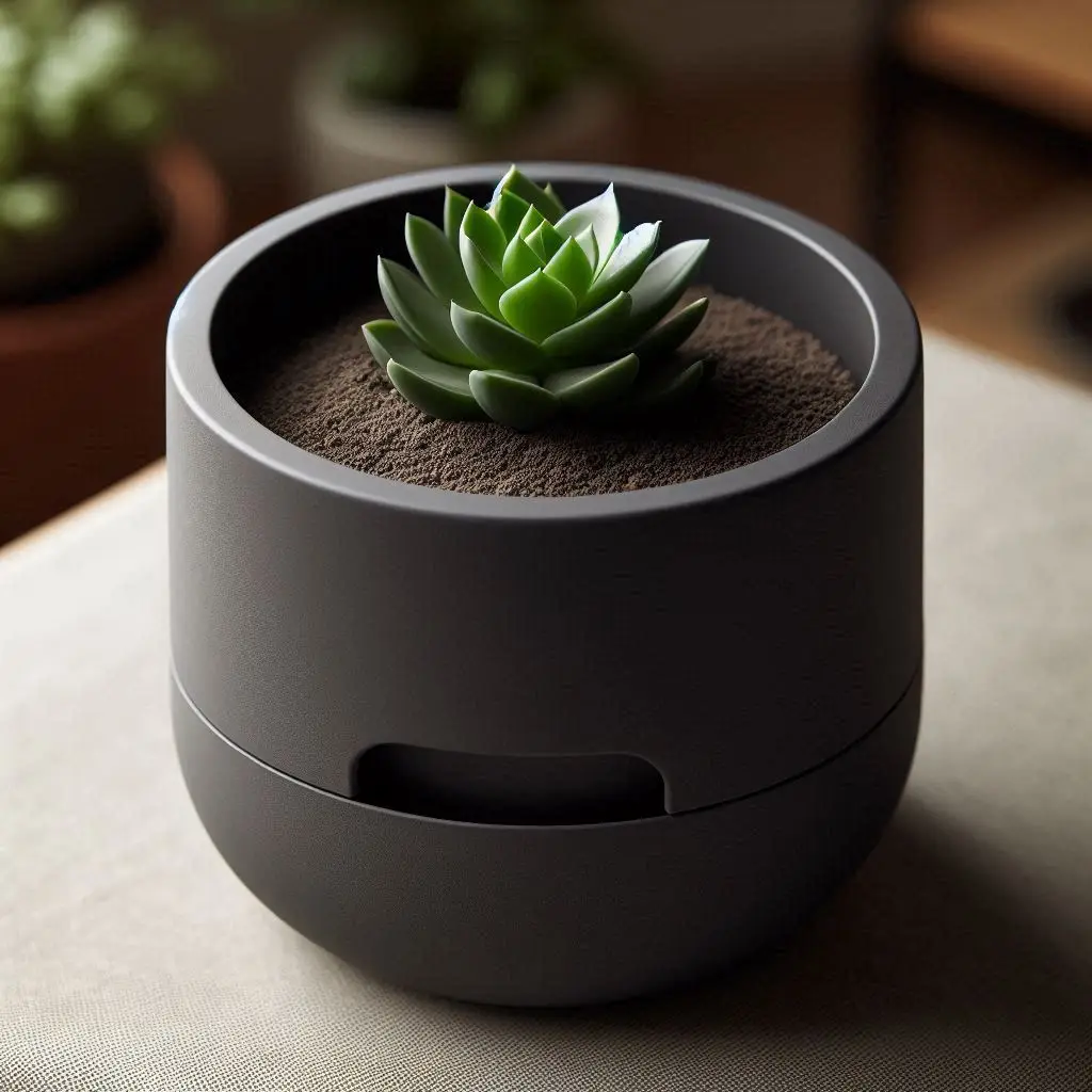 Self Watering Designed Succulent Planter — modelo 3D
