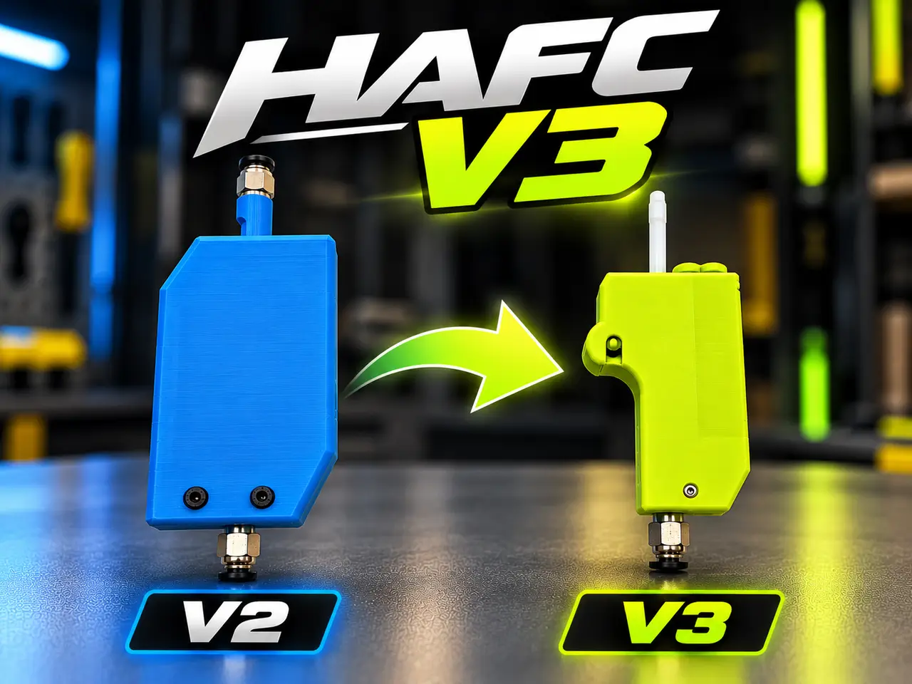 HAFC V3 – Hackman Automatic Filament Cutter — modelo 3D