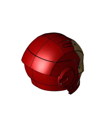 New Ironman helmet — modelo 3D