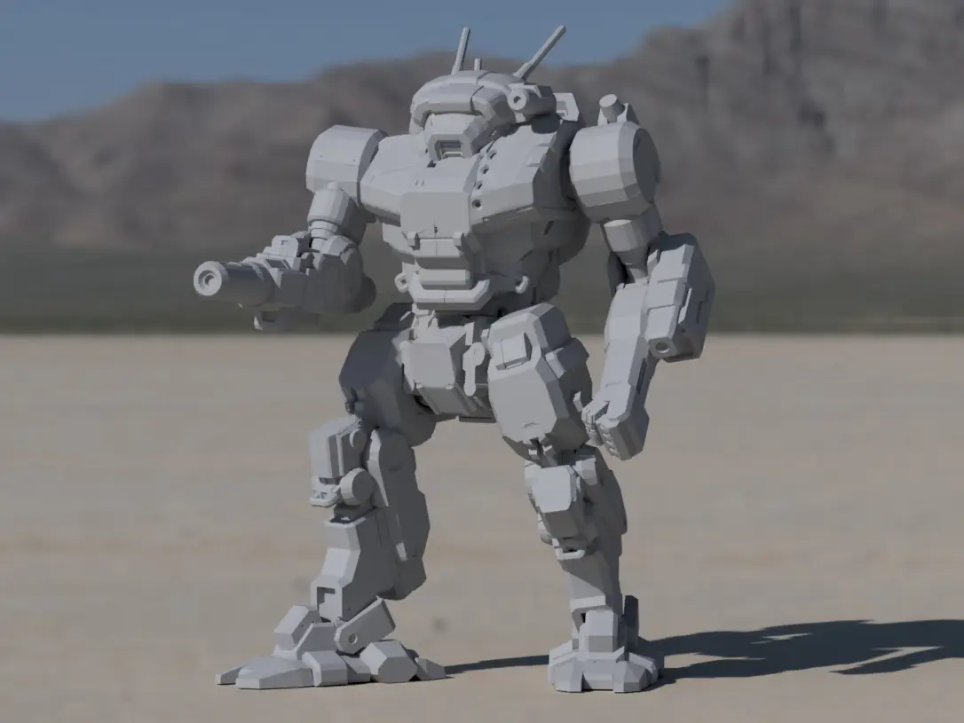 VND-1R Vindicator for Battletech? — modelo 3D