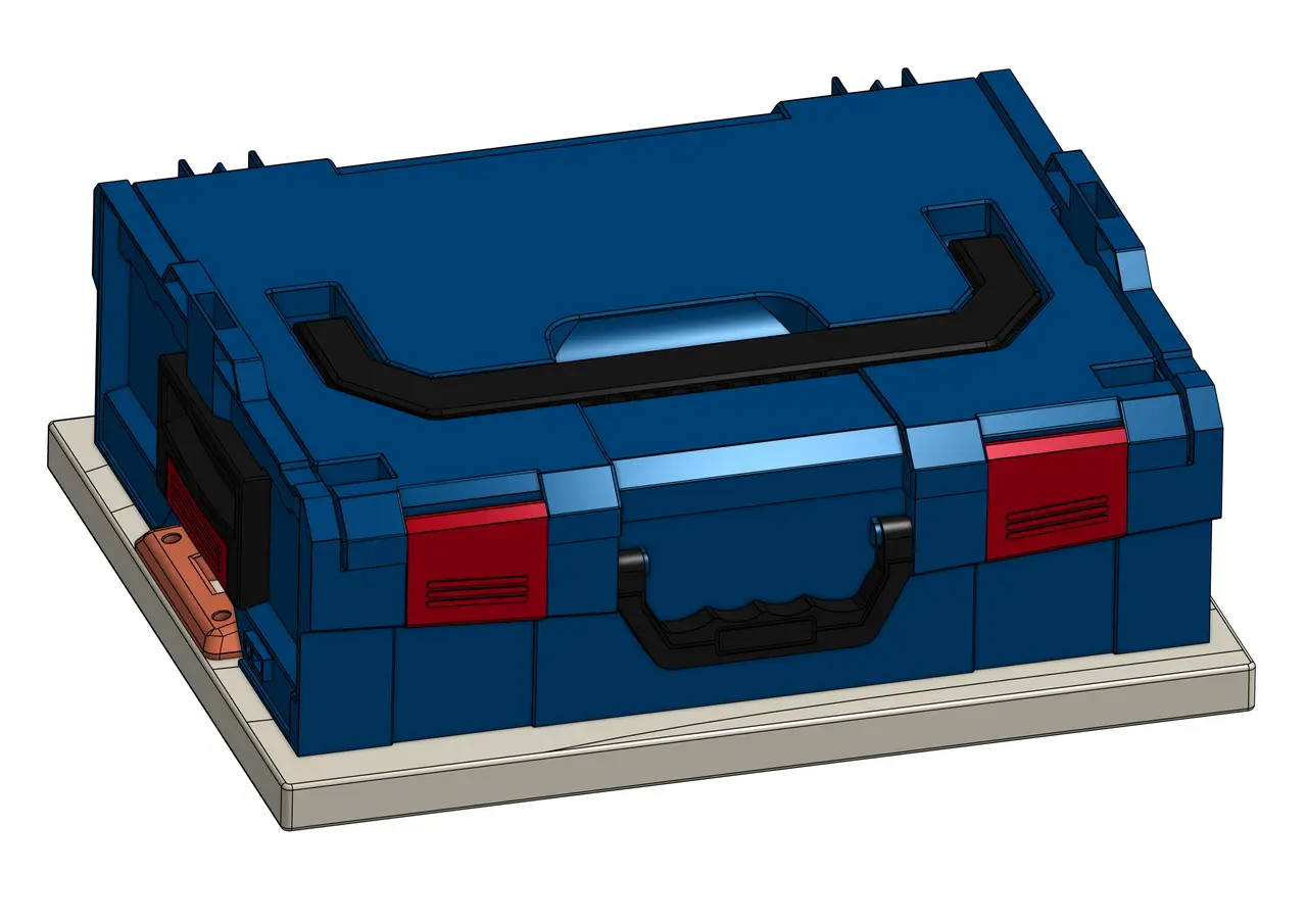 L-Boxx Mount / Mounting Bracket for Bosch & Sortimo — modelo 3D