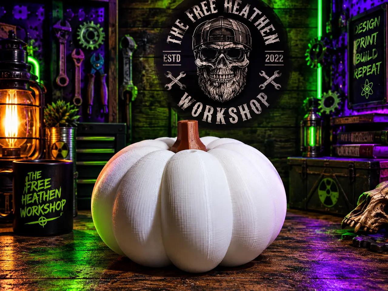 FHW Pumpkin Jar 1 — modelo 3D