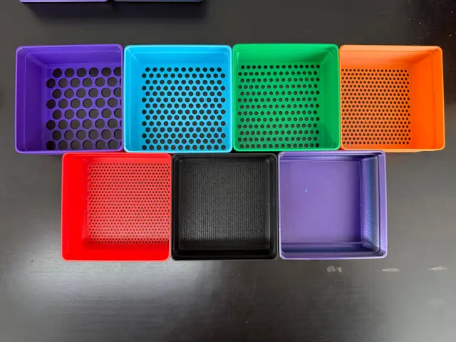 mySifter+ - Customizable Stackable Sifter Trays — modelo 3D