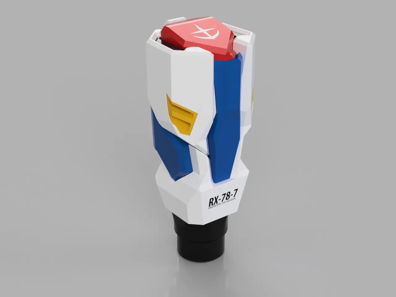 Gundam Inspired Shifter for TH8S — modelo 3D