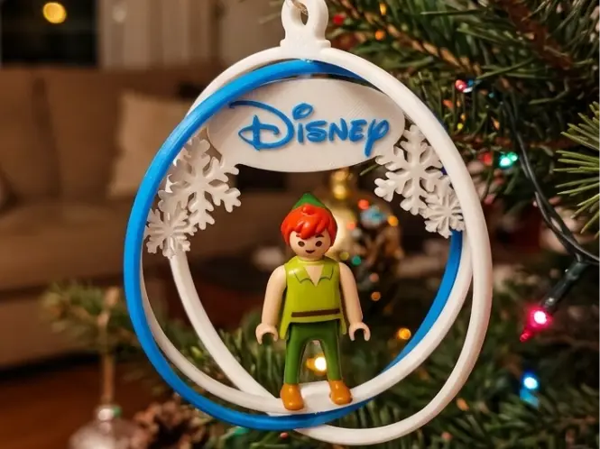 expositor playmobil disney bola navidad — modelo 3D