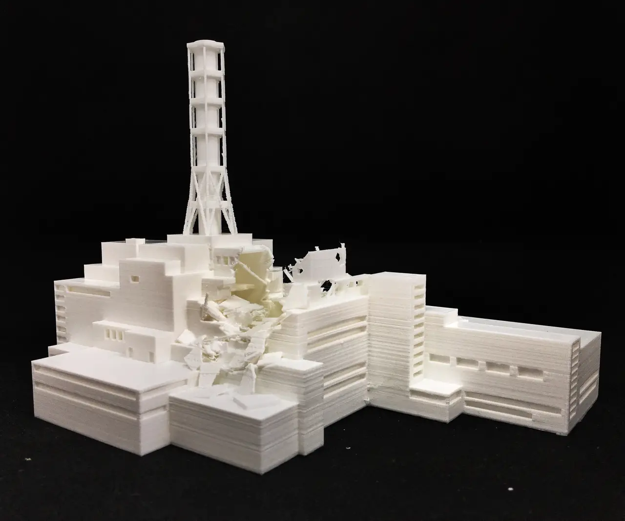 Chernobyl Reactor No. 4 — modelo 3D