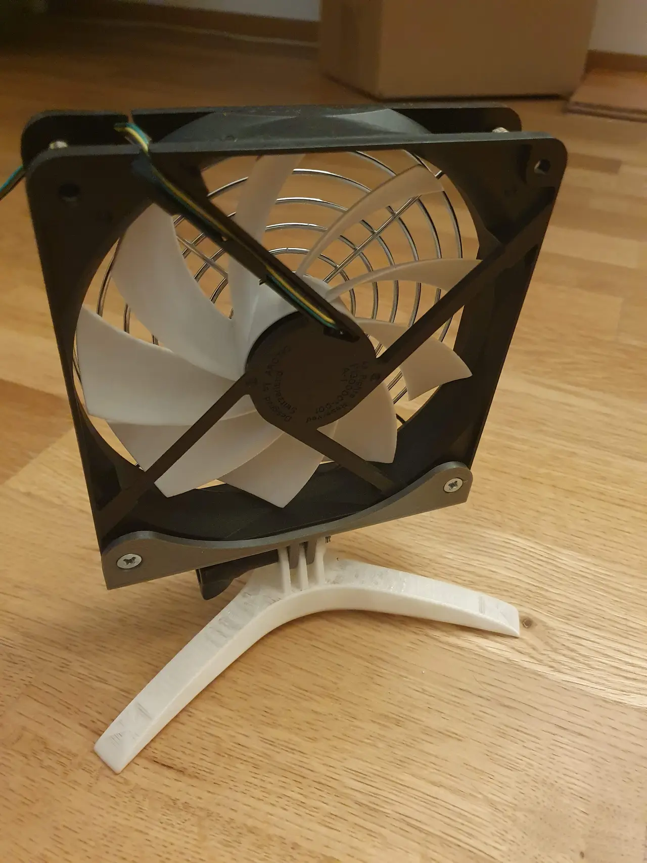 120mm fan holder for Modular Mounting System — modelo 3D