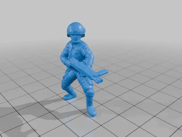 Human Scattergun Fleet Trooper Remix — modelo 3D