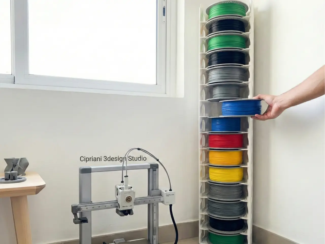 Infinity Spool Tower The Ultimate Storage Solution — modelo 3D