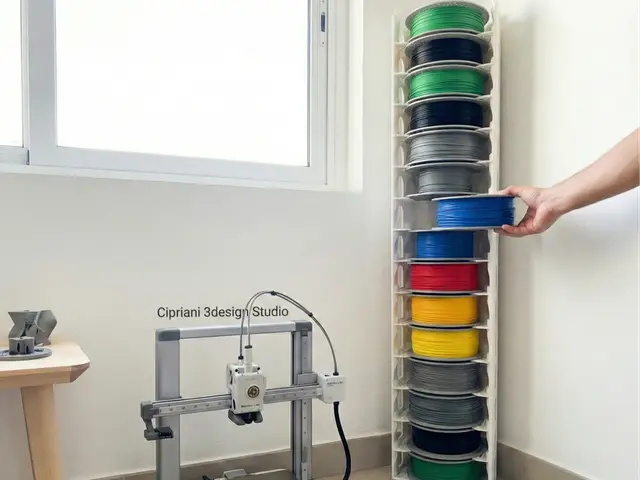 Infinity Spool Tower The Ultimate Storage Solution — modelo 3D