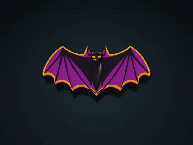 Bat Wing Storage Box with Sculpted Lid | Halloween — modelo 3D