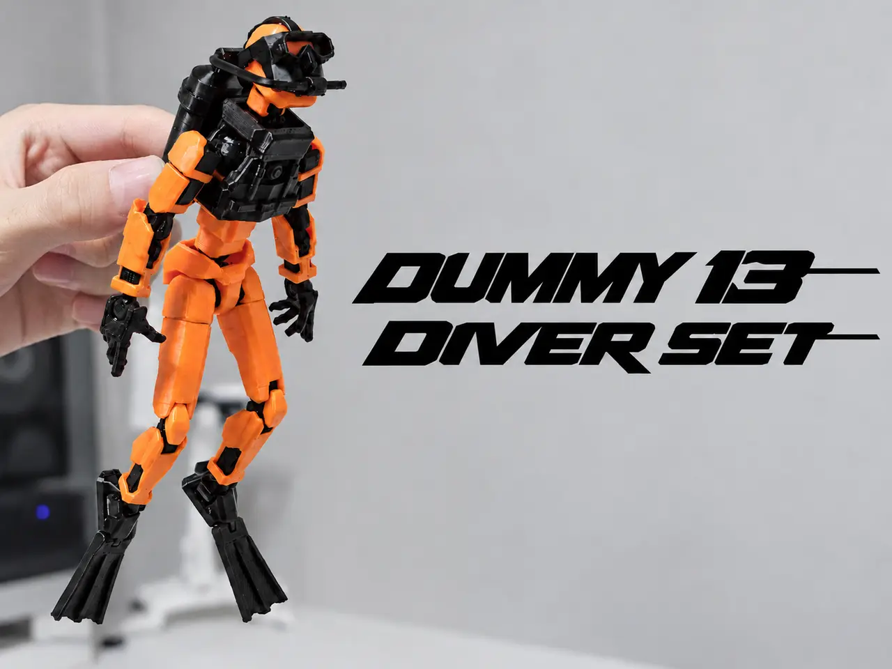 Dummy 13 High-Quality Diver Full Set — modelo 3D