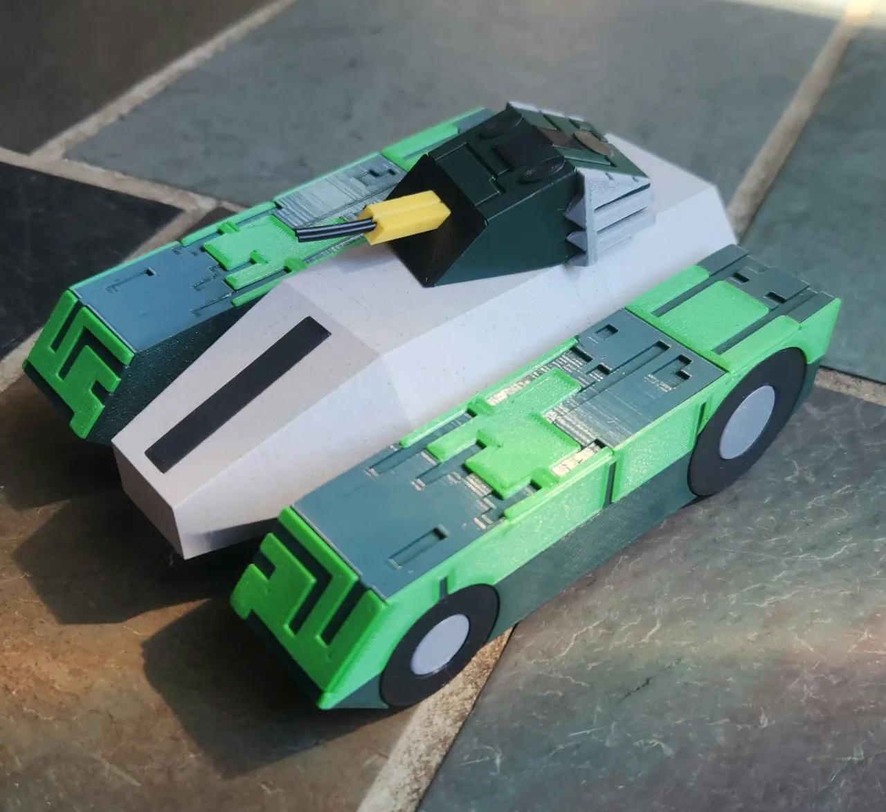Warzone 2100 Viper Body Tank — modelo 3D